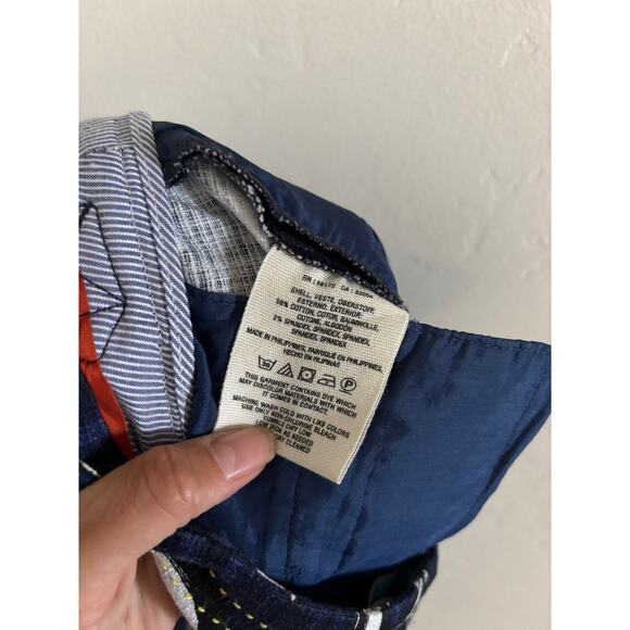 Anthropologie Pants Women's 4 Cartonnier Navy Charlie Trousers Straight Leg - Picture 9 of 9